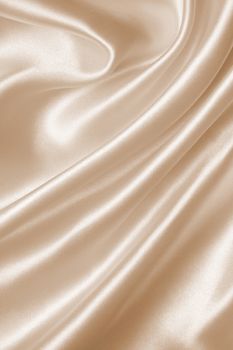 Smooth elegant golden silk can use as wedding background. In Sepia toned. Retro style