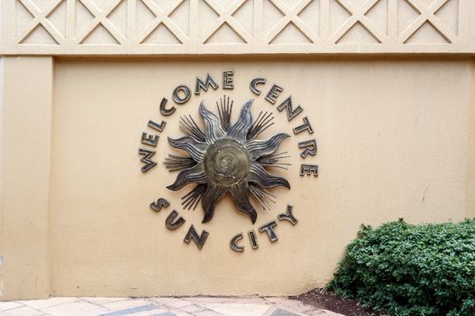 Entrance to Sun City, Luxury Resort town in South Africa, african Las Vegas