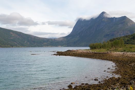 Picture of a fjord in norway