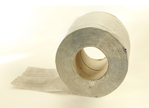 Detail of the toilet paper - toilet tissue