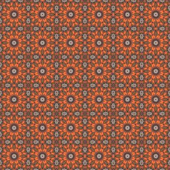 Aztec kaleidoscope abstract,decorative floral ornament