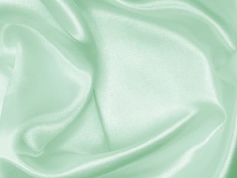 Smooth elegant green silk can use as wedding background