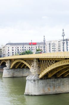 Margit hid- margaret bridge in Budapest, Hungary