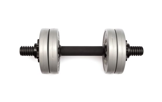 dumbbell isolated on white background