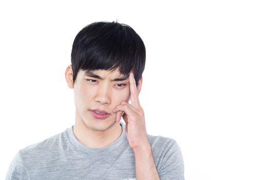 asian man studio portrait shot