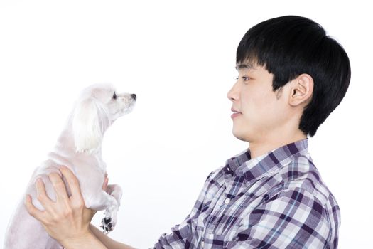 asian man studio portrait shot