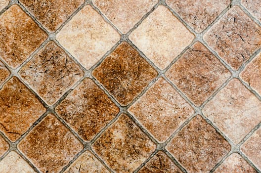 old marble tiled floor texture background .