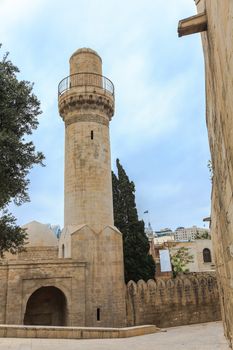 Palace mosque in the Palace of Shirvanshahs, Baku, Azerbaijan