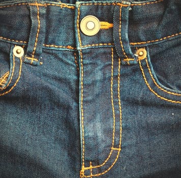 jeans trousers, front view. instagram image style