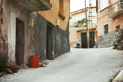 Old town of Cappadocia, Turkey. Horizontal photo