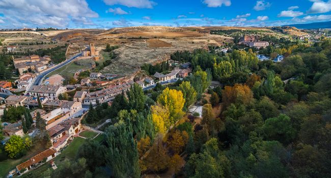 Rural and countryside Segovia, Spain.