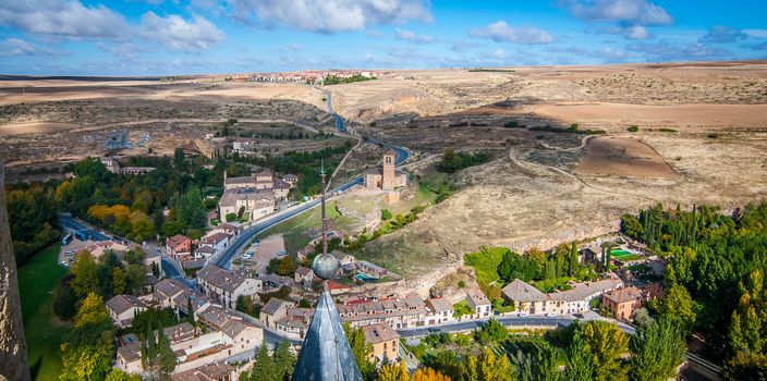 Rural and countryside Segovia, Spain.