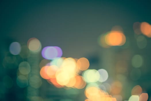 Abstract Bokeh blurred color light can use background