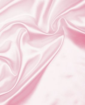 Smooth elegant pink silk can use as wedding background 