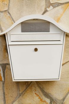 Photo of a white mailbox on the wall