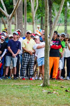 CHONBURI - MARCH 1: Stacy Lewis of USA in  Honda LPGA Thailand 2015 at Siam Country Club, Pattaya Old Course on March 1, 2015 in Chonburi, Thailand.