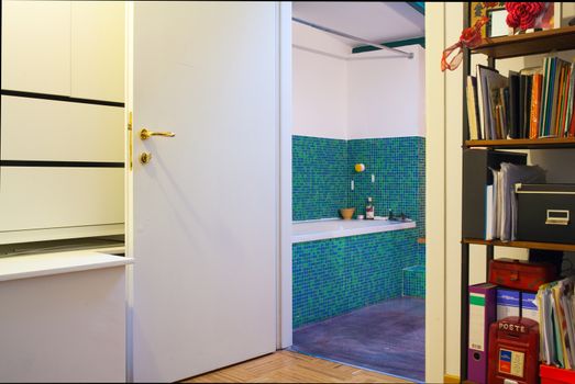 View of bath room in the apartment