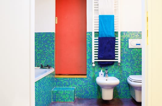 View of bath room in the apartment