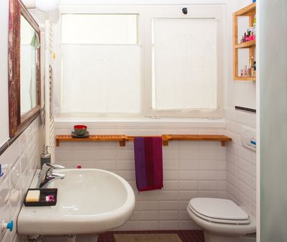 View of bath room in the apartment