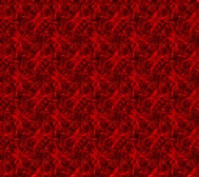 Abstract red tones with a blurred mosaic pattern on a dark background