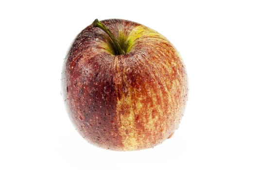 gala apple isolated on white background cutout