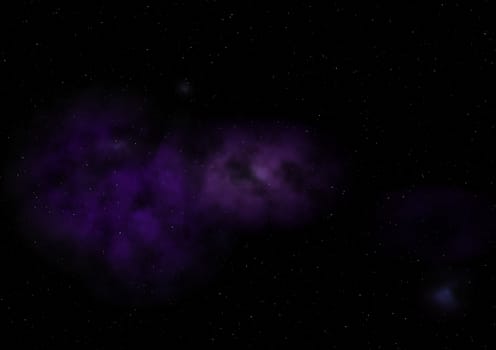 Small part of an infinite star field of space in the Universe. "Elements of this image furnished by NASA".