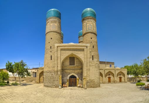 Beautiful historical mosque in Bukhara, Uzbekistan
