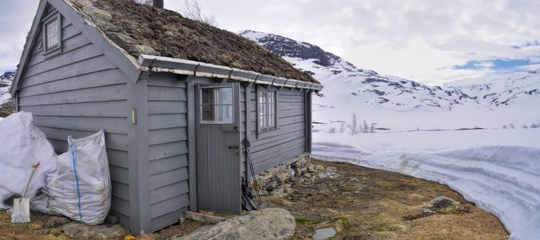Mountain cabin near Trolltunga in Norway