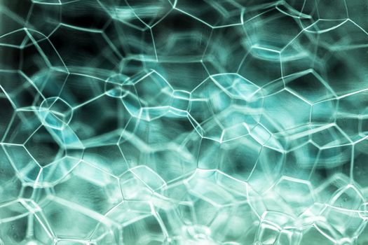 Abstract texture background with foam bubbles