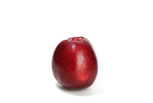 red apple isolated