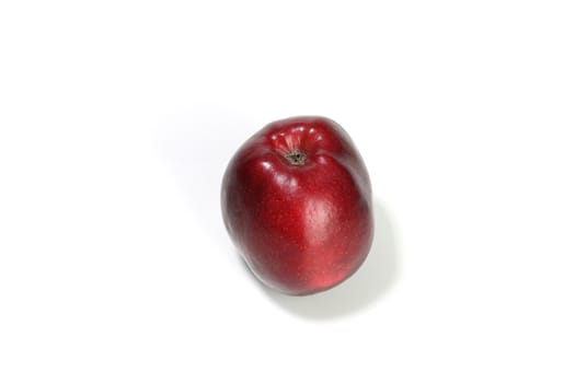 red apple isolated