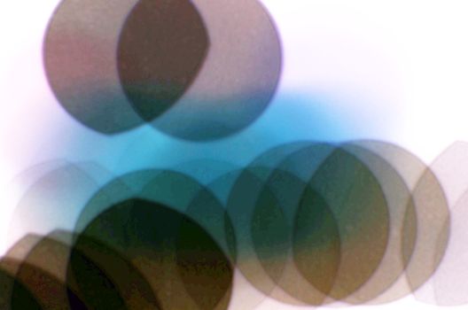Abstract light blur circle of background