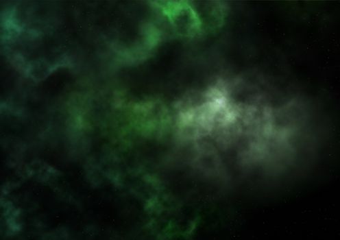 Far being shone nebula and star field against space. "Elements of this image furnished by NASA".
