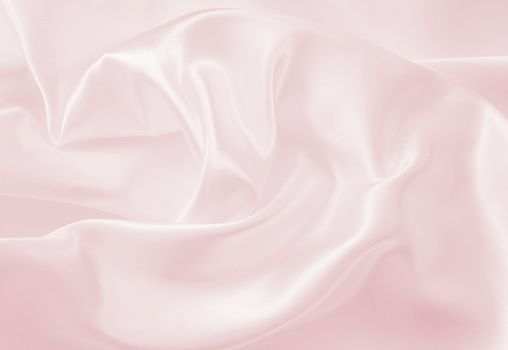 Smooth elegant pink silk can use as wedding background 