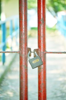 Lock on the get of the way