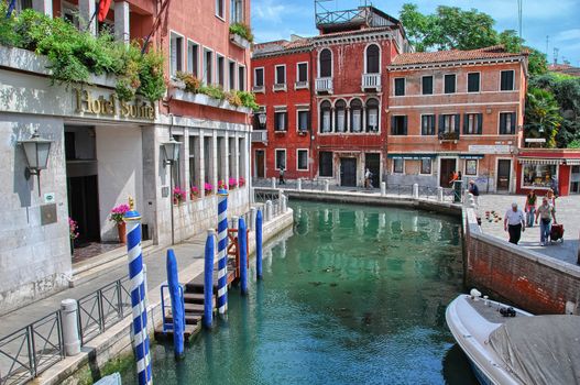 Wonderful cityscape of Venice, Italy.