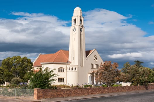 Dutch Reformed Church in Riviersonderend in the Western Cape Province of South Africa
