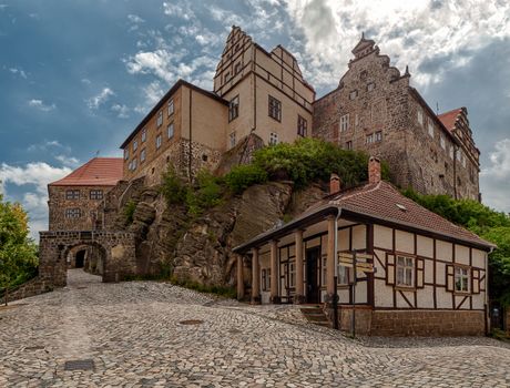 Quedlinburg is a town located north of the Harz mountains, in the district of Harz in the west of Saxony-Anhalt, Germany.