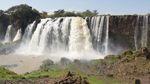 Blue Nile waterfalls, Bahar Dar, Ethiopia, Africa