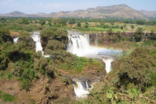 Blue Nile waterfalls, Bahar Dar, Ethiopia, Africa
