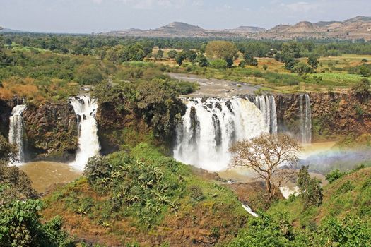 Blue Nile waterfalls, Bahar Dar, Ethiopia, Africa