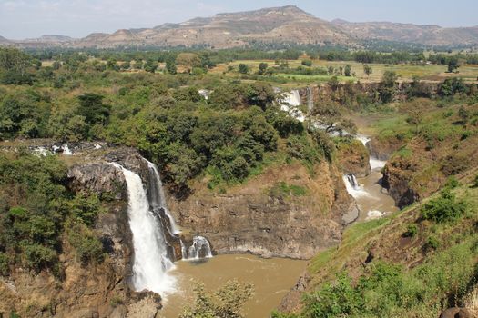Blue Nile waterfalls, Bahar Dar, Ethiopia, Africa