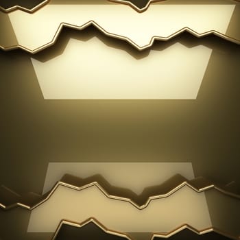 polished golden background