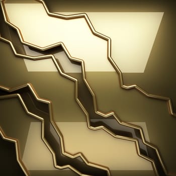 polished golden background