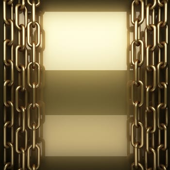 polished golden background