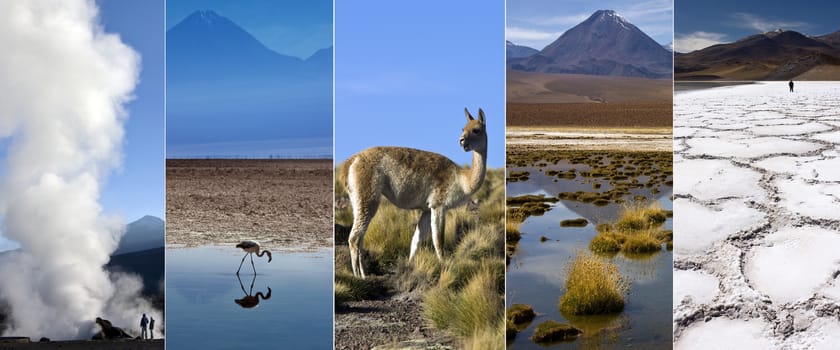 The Atacama Desert in northern Chile in South America.