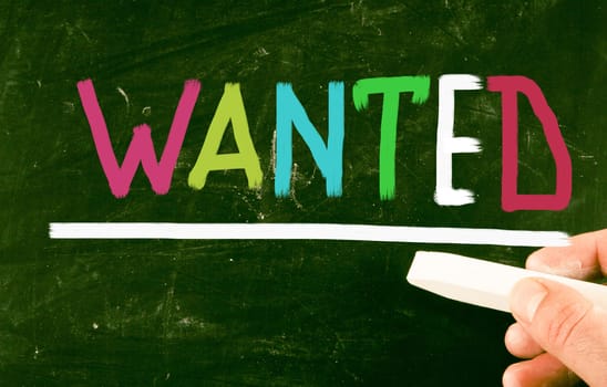 wanted concept