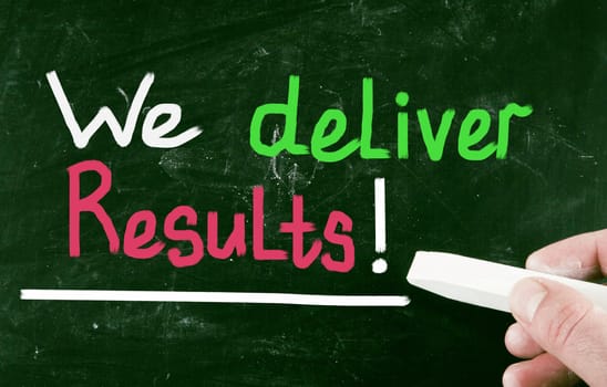 we deliver results!