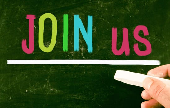 join us concept