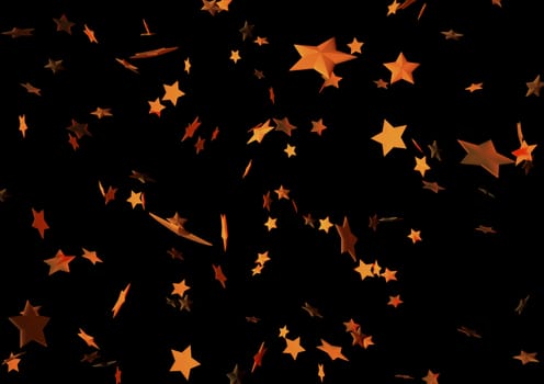 Abstract Holiday black background with stars .